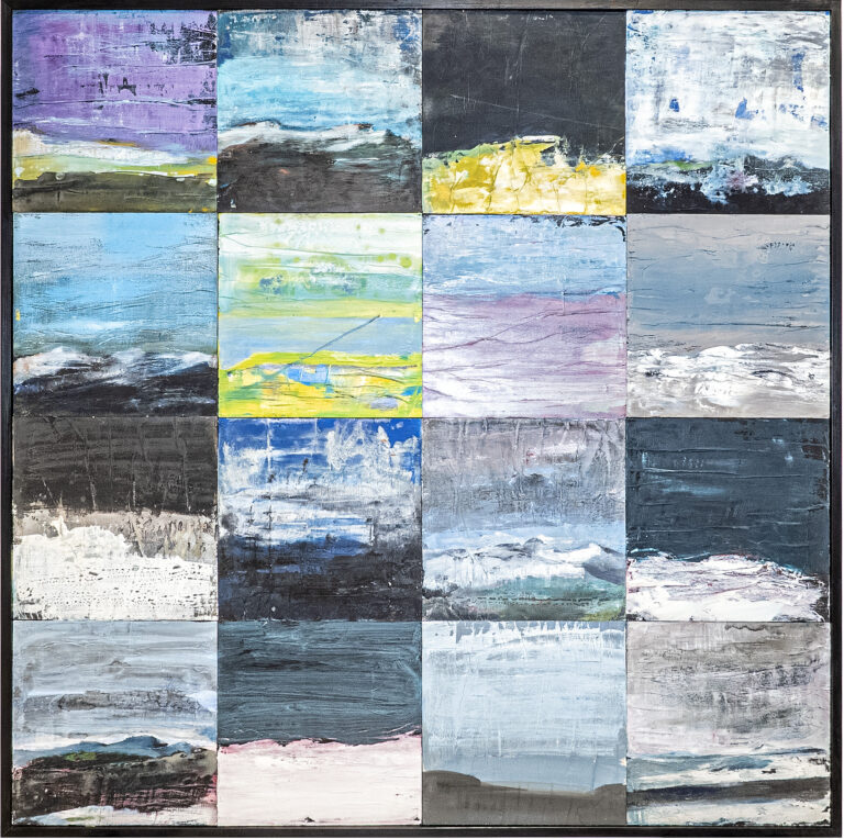 Mosaico, tecnica mista, 160x160 2011