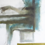 Angelo sbarrato, 140x165 cm, pigmenti a olio su tela, 2007