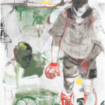 Game, 120x185 cm, olio su tela, 2024