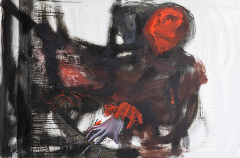 Over, 120x 80 cm, pigmenti a olio su tela, 2013