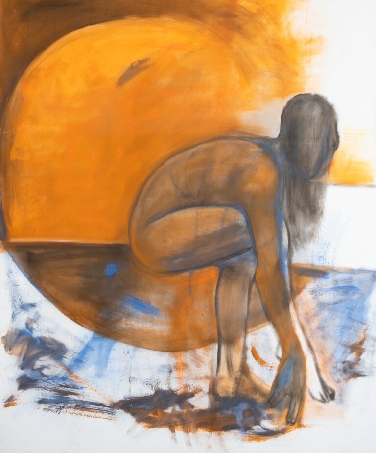 Revolution, 170x165 cm, pigmenti a olio su tela, 2009