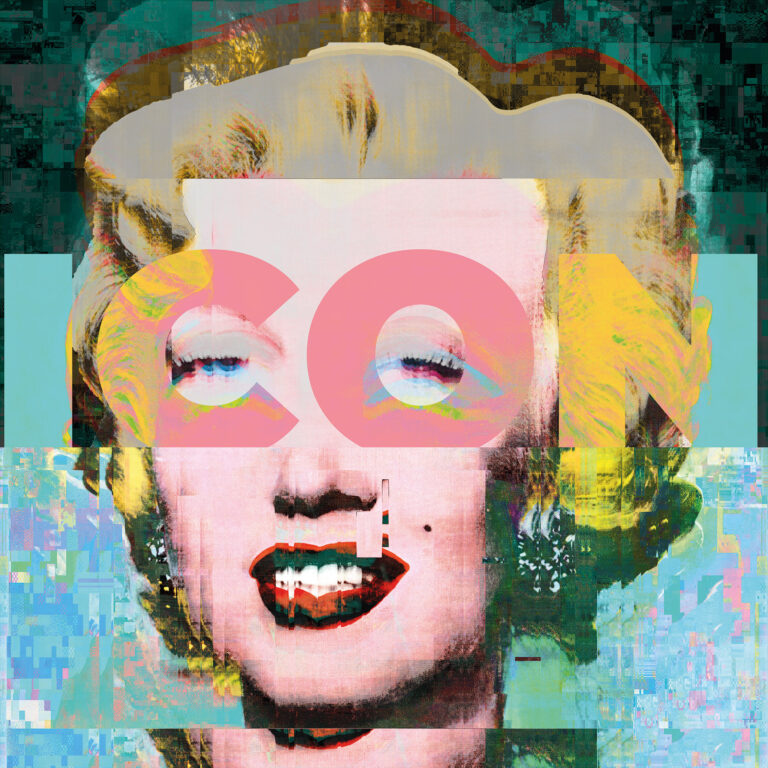 Marilyn Monroe Glitch