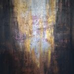 Informazioni cosmiche, 2025, acrilico su tela, 100x150