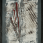 2026, Tecnica mista su carta, 95 x 65 cm